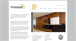 Desktop Screenshot of cresswellservices.co.uk